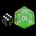 Role 4 Initiative Classes & Creatures Rangers Mark JUMBO XL Balanced D20 Dice
