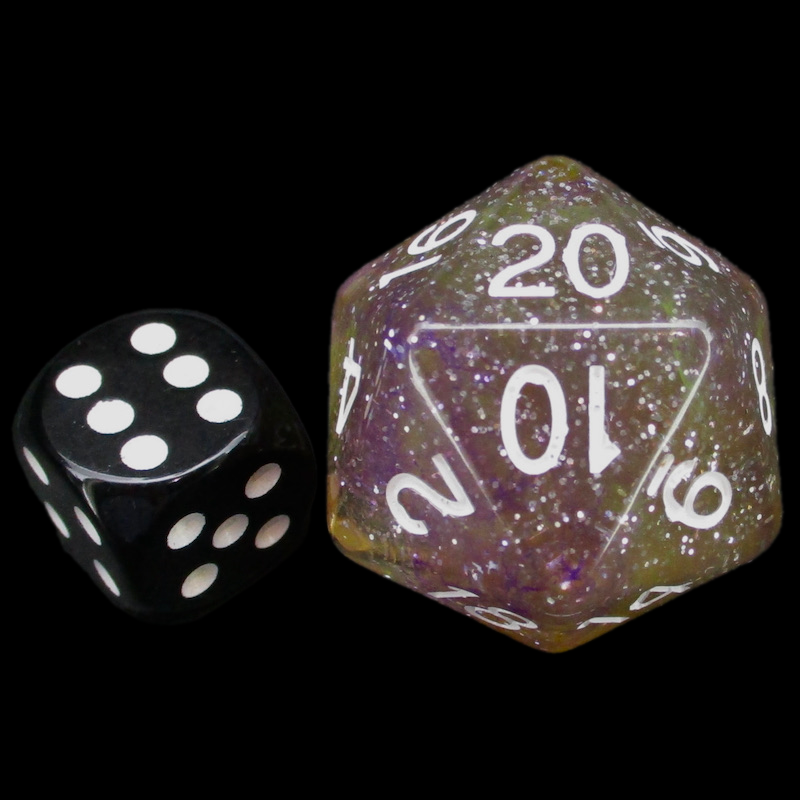 Role 4 Initiative Classes & Creatures Paladins Oath JUMBO XL Balanced D20 Dice