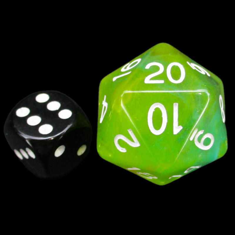 Role 4 Initiative Classes & Creatures Monastic Discipline JUMBO XL Balanced D20 Dice