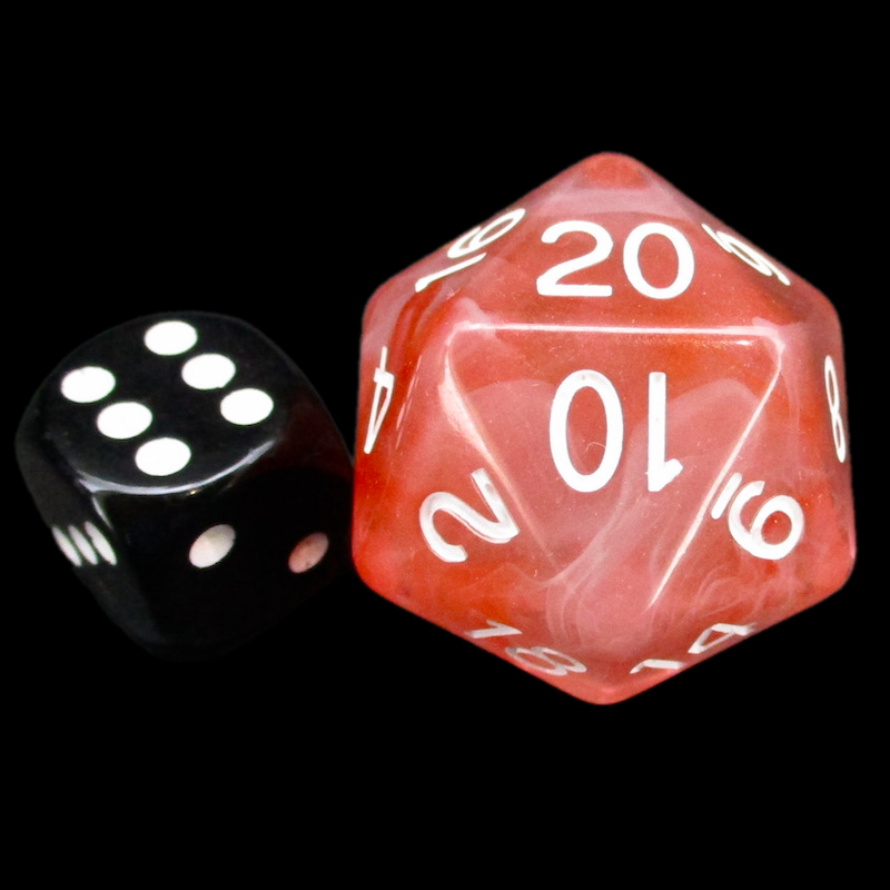 Role 4 Initiative Classes & Creatures Fighters Resolve JUMBO XL Balanced D20 Dice