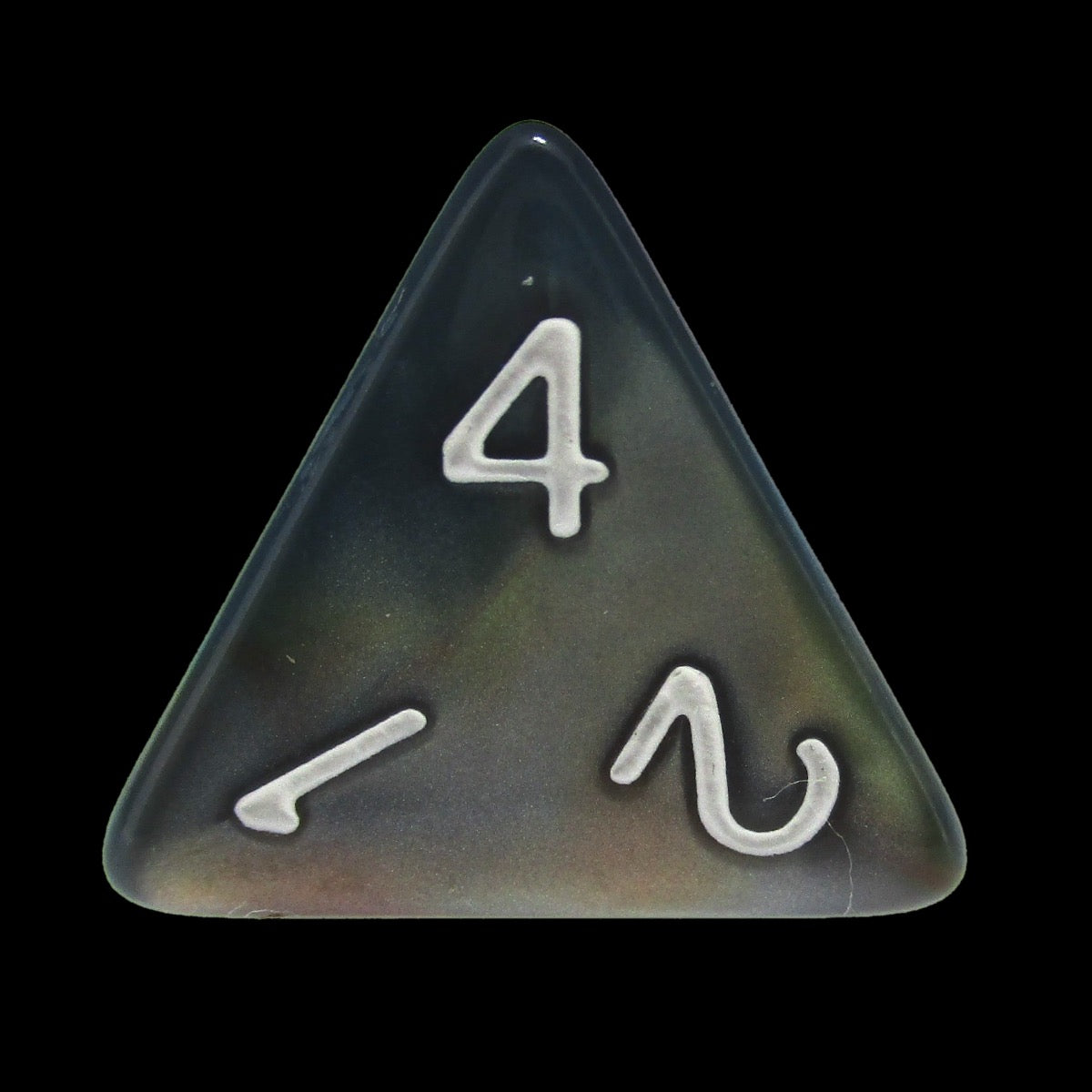 HALF PRICE CLEARANCE TDSO Quartet Copper Gold Silver & Teal D4 Dice