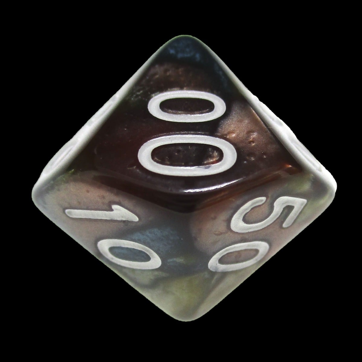 HALF PRICE CLEARANCE TDSO Quartet Copper Gold Silver & Teal Percentile Dice