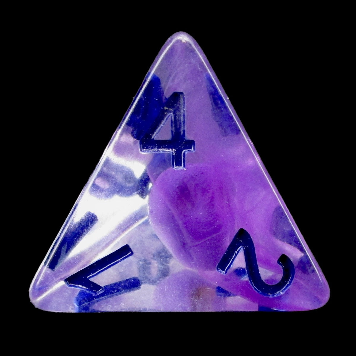 TDSO Encased Skull Eldritch D4 Dice