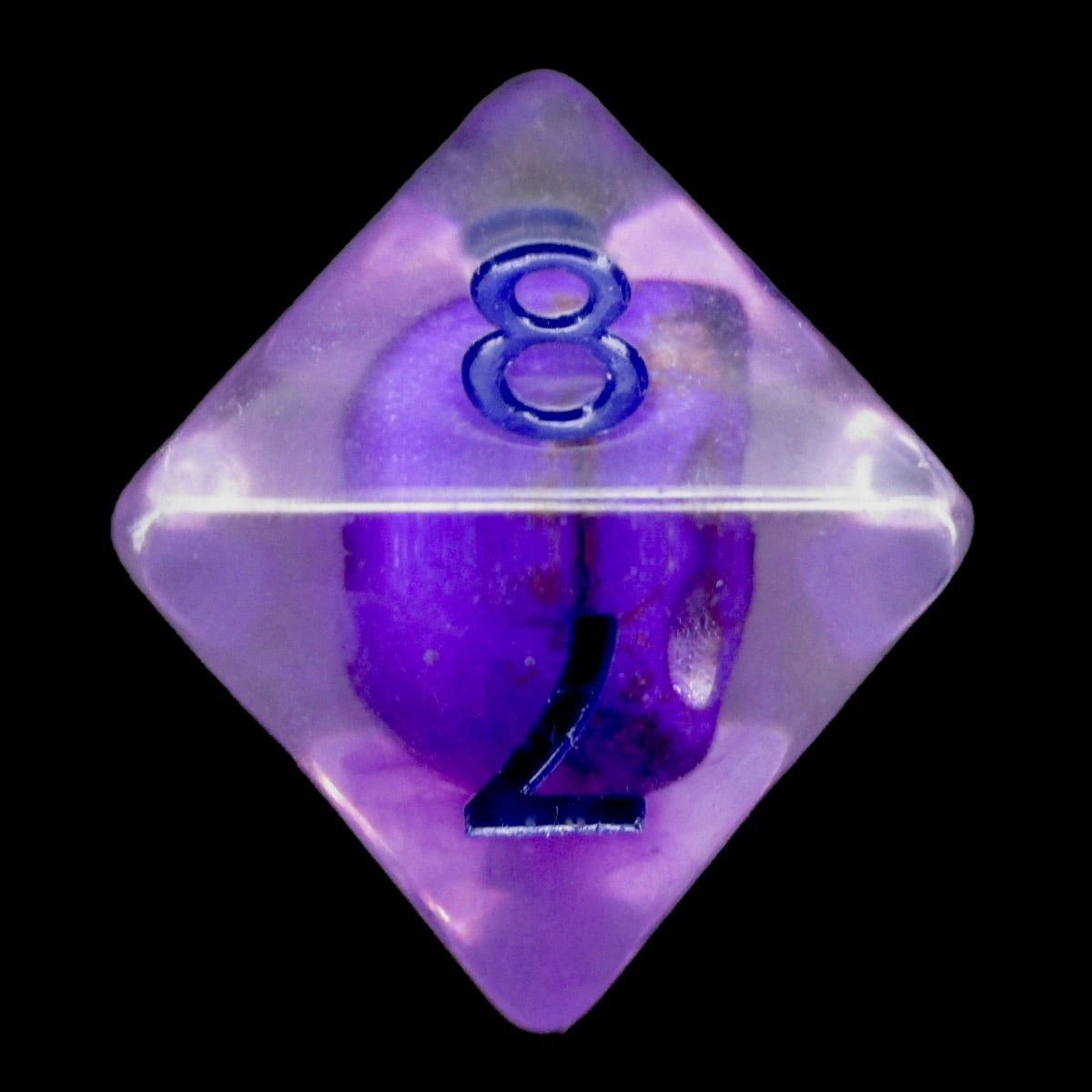 TDSO Encased Skull Eldritch D8 Dice