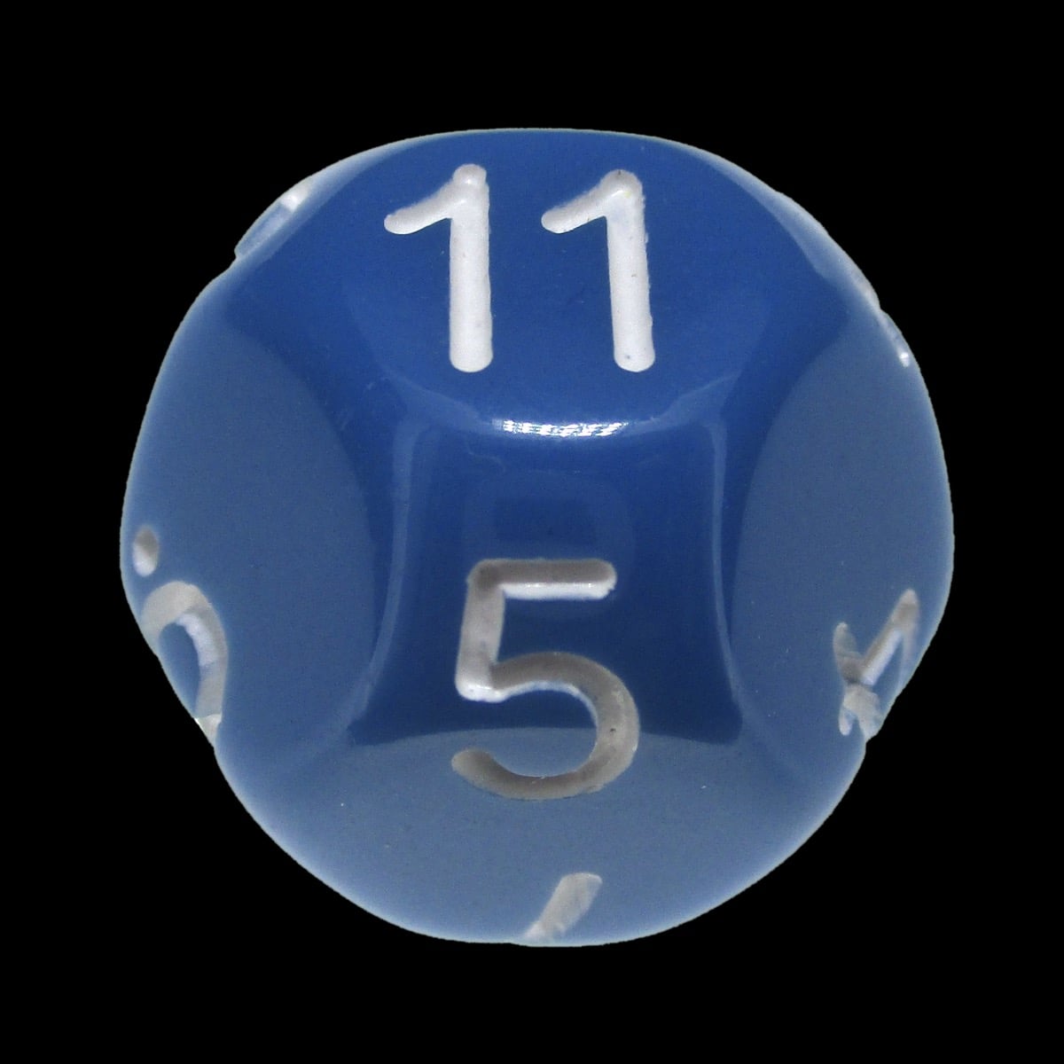 Impact Opaque Light Blue & White D11 Dice - Discontinued