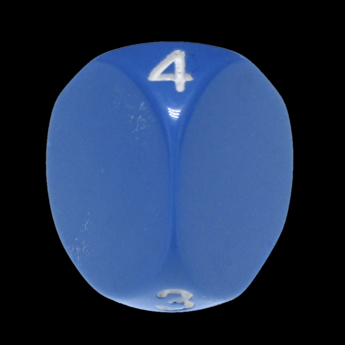 Impact Opaque Light Blue & White D4 Dice - Discontinued