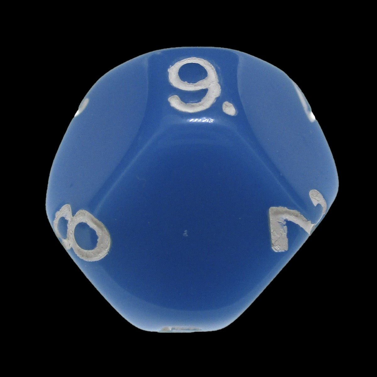 Impact Opaque Light Blue & White D9 Dice - Discontinued