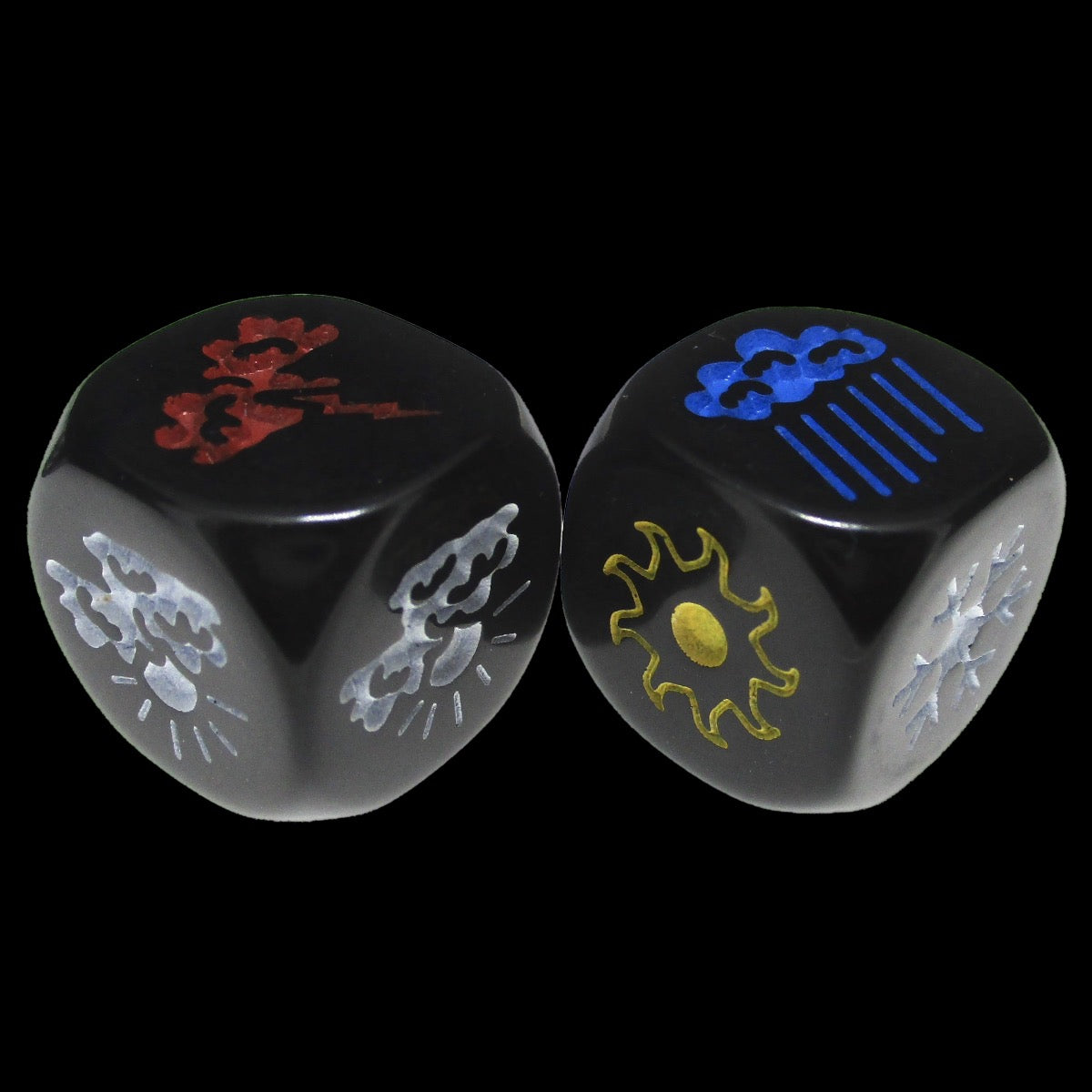 Impact Opaque Weather 2 x D6 Dice Set