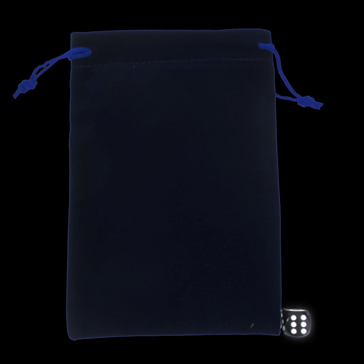 HALF PRICE TDSO Large Midnight Blue Soft Touch Dice Bag