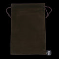 HALF PRICE TDSO Large Earth Brown Soft Touch Dice Bag