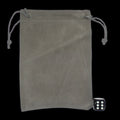 HALF PRICE TDSO Small Silver Grey Soft Touch Dice Bag