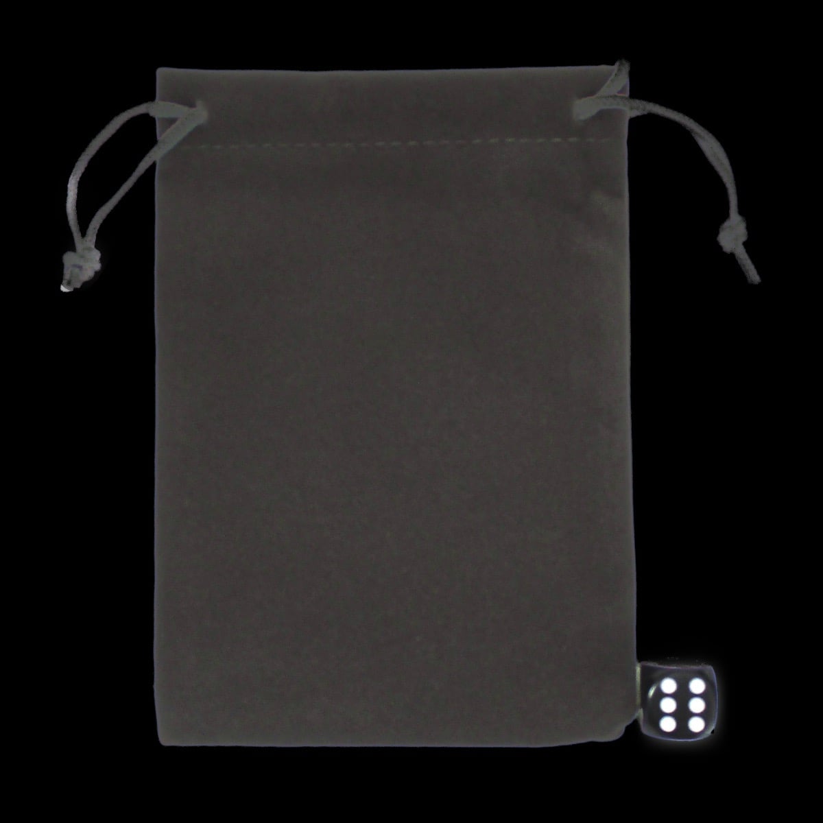 HALF PRICE TDSO Small Slate Grey Soft Touch Dice Bag