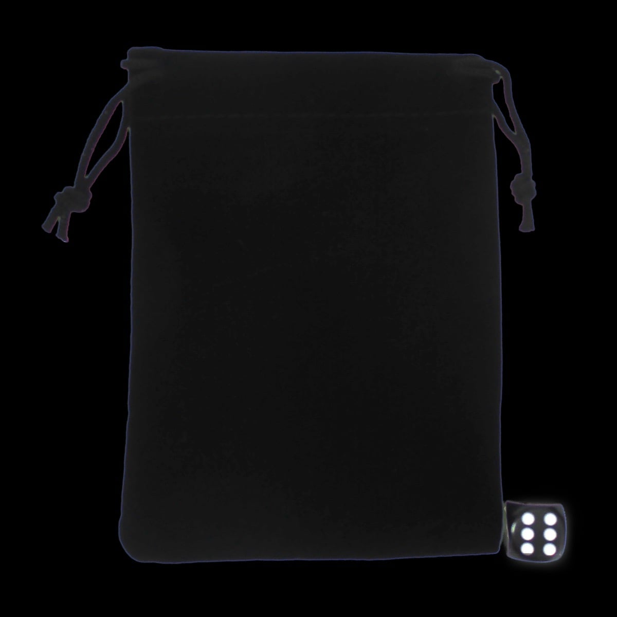 HALF PRICE TDSO Small Pitch Black Soft Touch Dice Bag