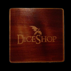 SPECIAL OFFER TDSO Dragon Sapele Solid Wooden Storage and Dice Tray
