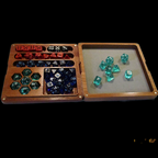 SPECIAL OFFER TDSO Dragon Sapele Solid Wooden Storage and Dice Tray