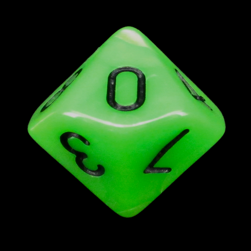 Impact Unleashed Arcana Venom Bolt D10 Dice