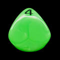 Impact Unleashed Arcana Venom Bolt D4 Dice