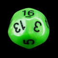 Impact Unleashed Arcana Venom Bolt D16 Dice