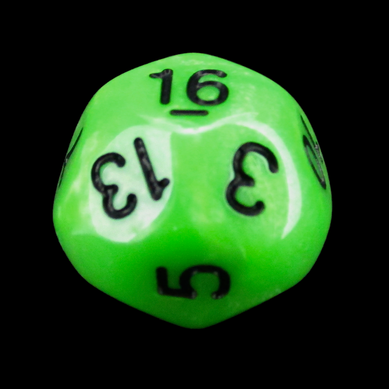 Impact Unleashed Arcana Venom Bolt D16 Dice
