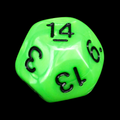 Impact Unleashed Arcana Venom Bolt D14 Dice