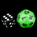 Impact Unleashed Arcana Venom Bolt D24 Dice