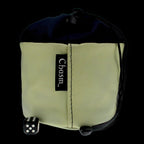 Chasm Vortex Huge Cream & Midnight High Grade Leather Dice Bag