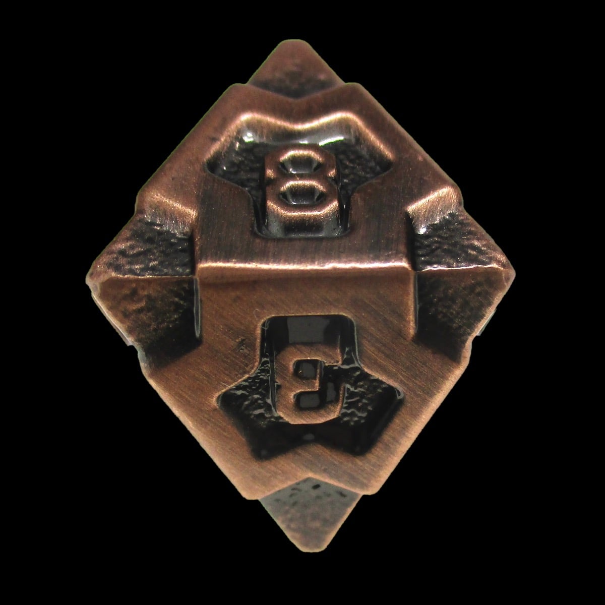 CLEARANCE TDSO Metal Arcanist Antique Copper D8 Dice