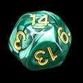 Impact Unleashed Arcana Wild Growth D14 Dice
