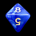Impact Unleashed Arcana Chain Lightning D8 Dice