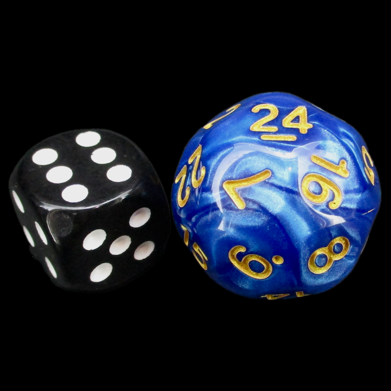 Impact Unleashed Arcana Chain Lightning D24 Dice