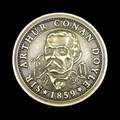 Forged Sherlock Legendary Metal Gold Coin