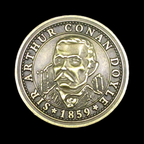 Forged Sherlock Legendary Metal Gold Coin