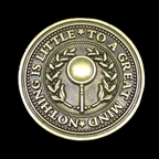 Forged Sherlock Legendary Metal Gold Coin