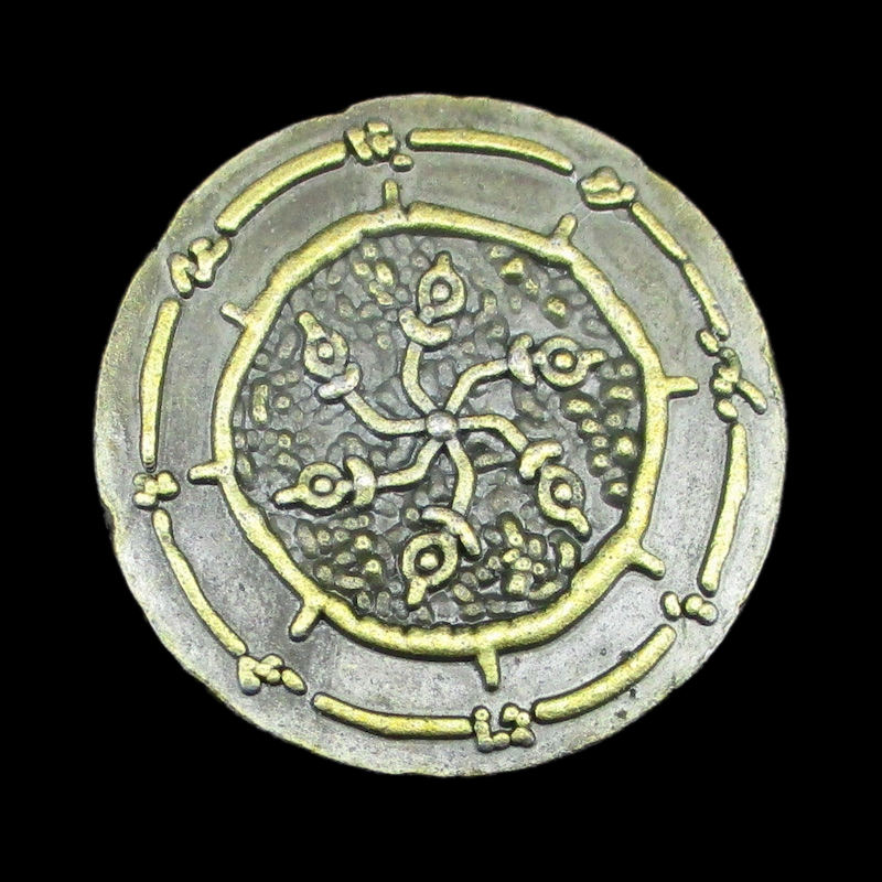 Forged Cultist Legendary Metal Gold Coin