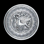 Forged Dragon Legendary Metal Silver Coin