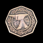 Forged Dwarven Legendary Metal Copper Coin