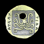Atlantis Legendary Metal Gold Coin