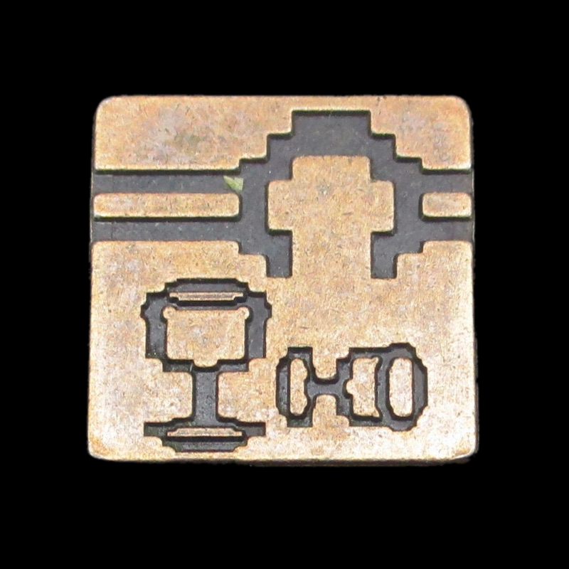 Pixel Art Legendary Copper Coin