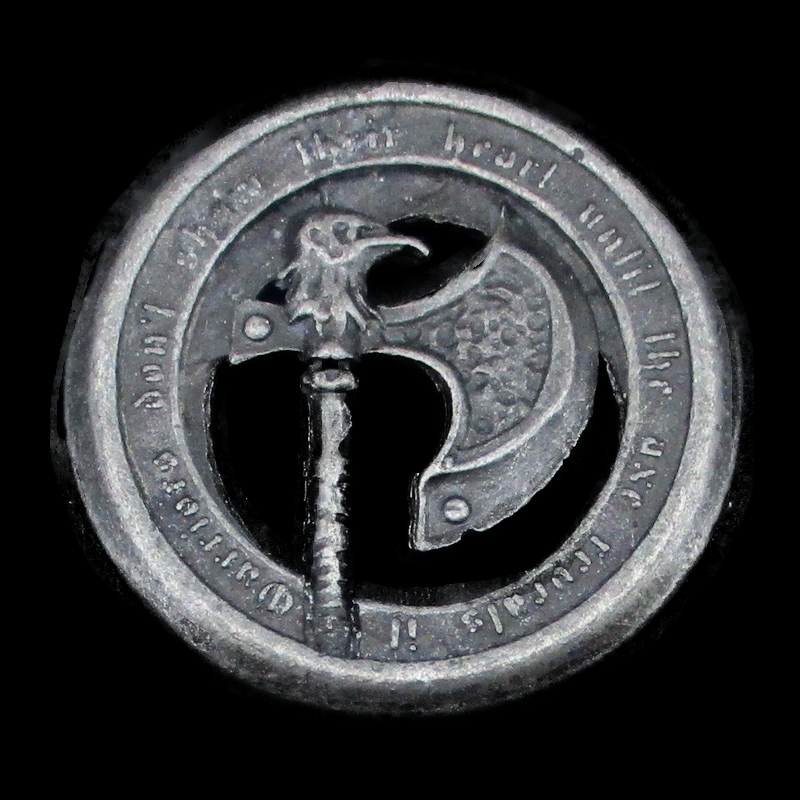 Battle Axe Legendary Adventure Weapon Token Coin