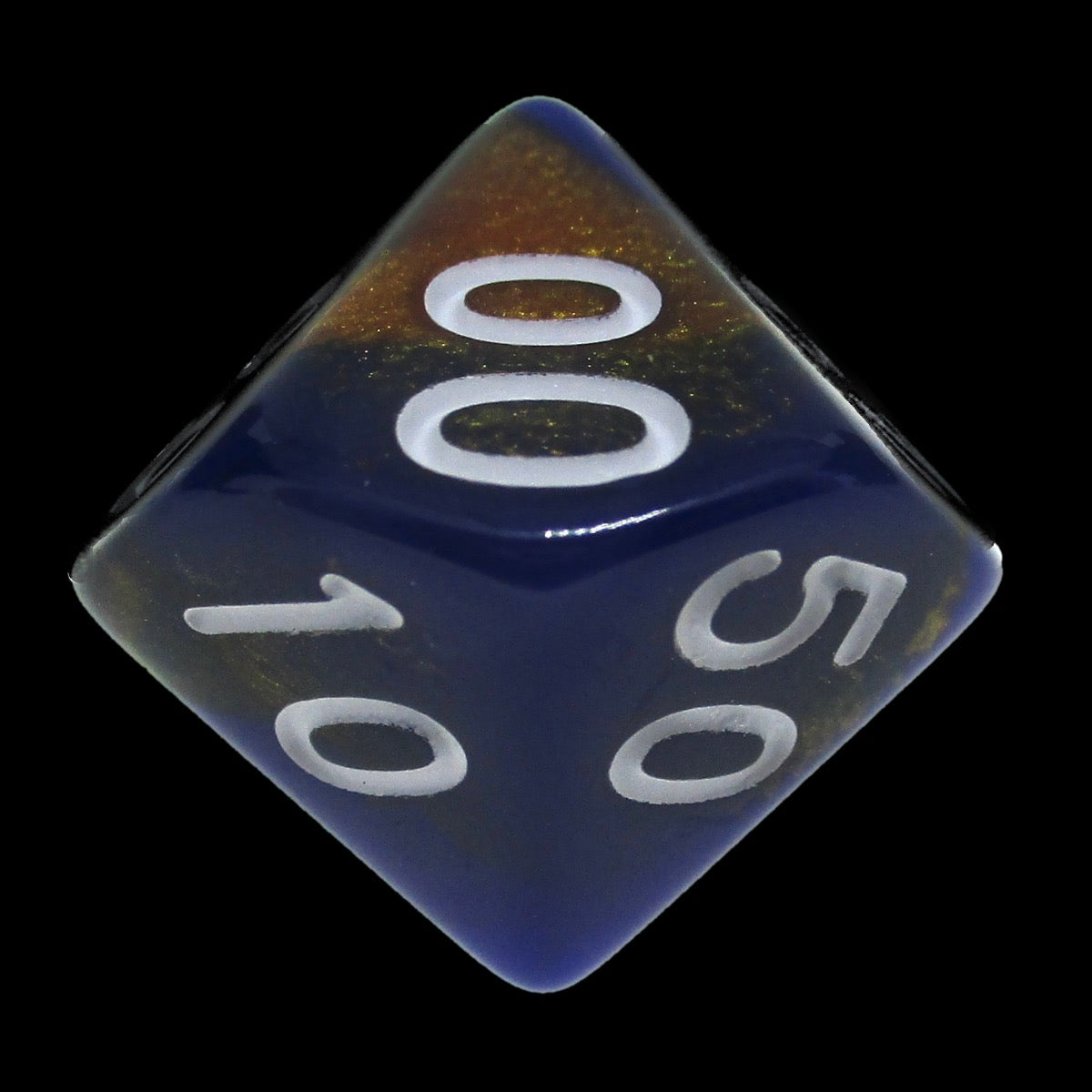 TDSO Duel Blue & Bronze Percentile Dice