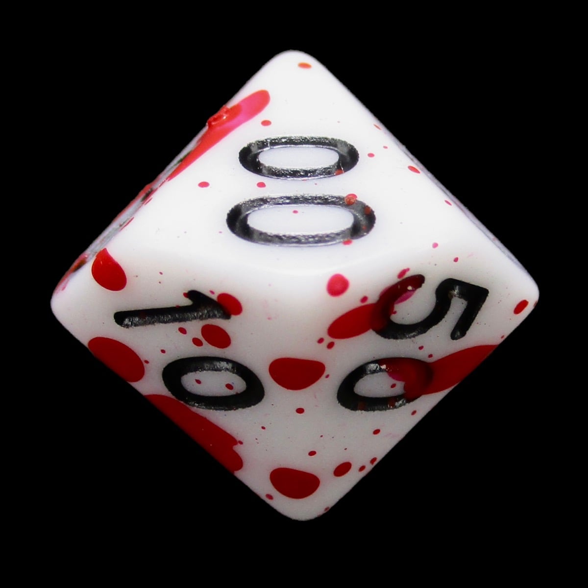 TDSO Splatter - Red Blood Percentile Dice