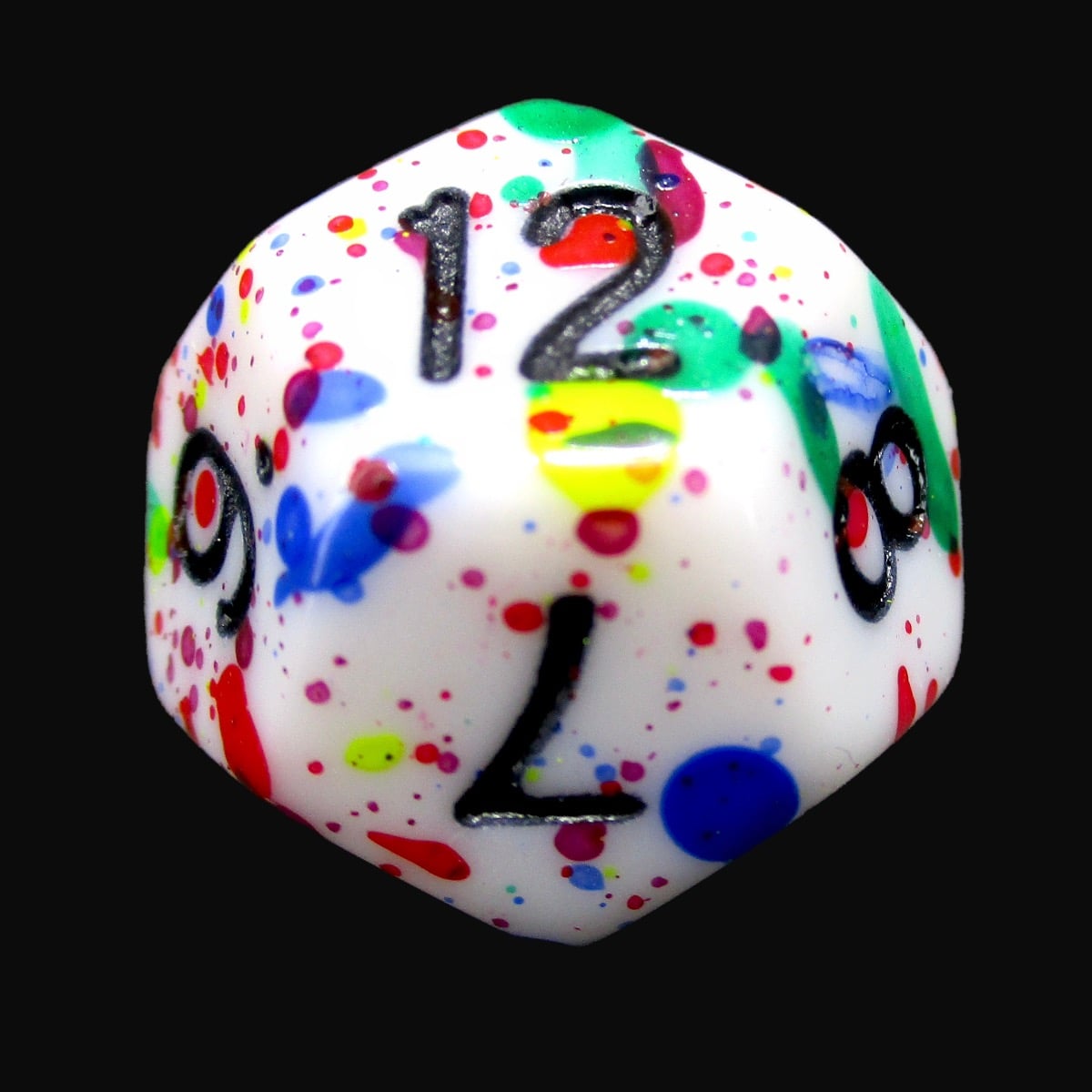 TDSO Splatter - Modern Art D12 Dice