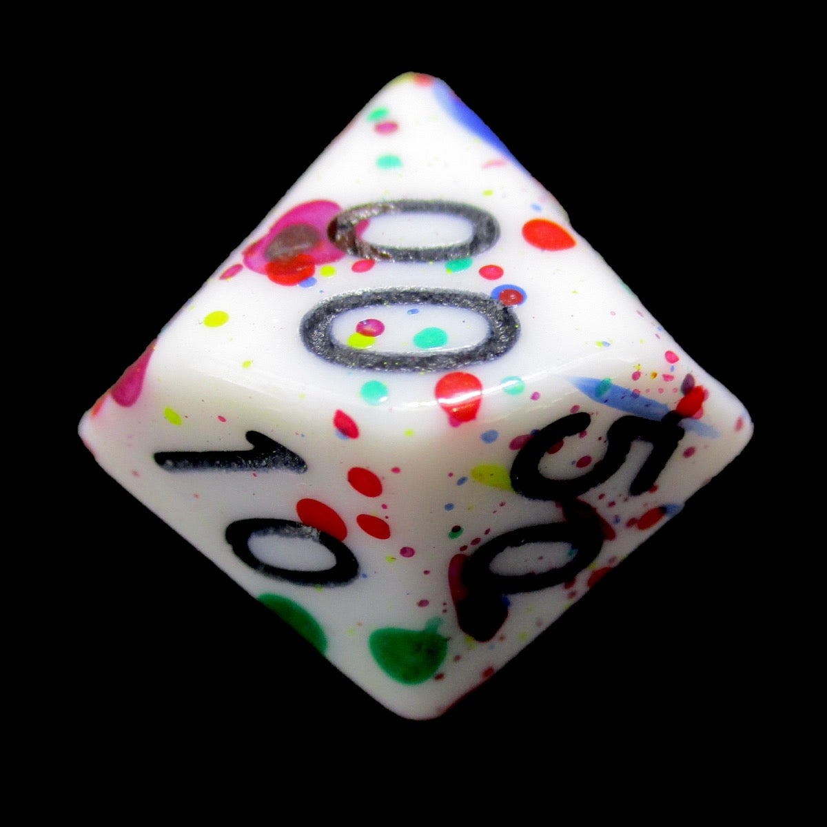 TDSO Splatter - Modern Art Percentile Dice