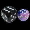 TDSO Duel Blue & Pink 12mm D6 Spot Dice