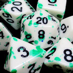 TDSO Splatter - Goblin Blood 7 Dice Polyset