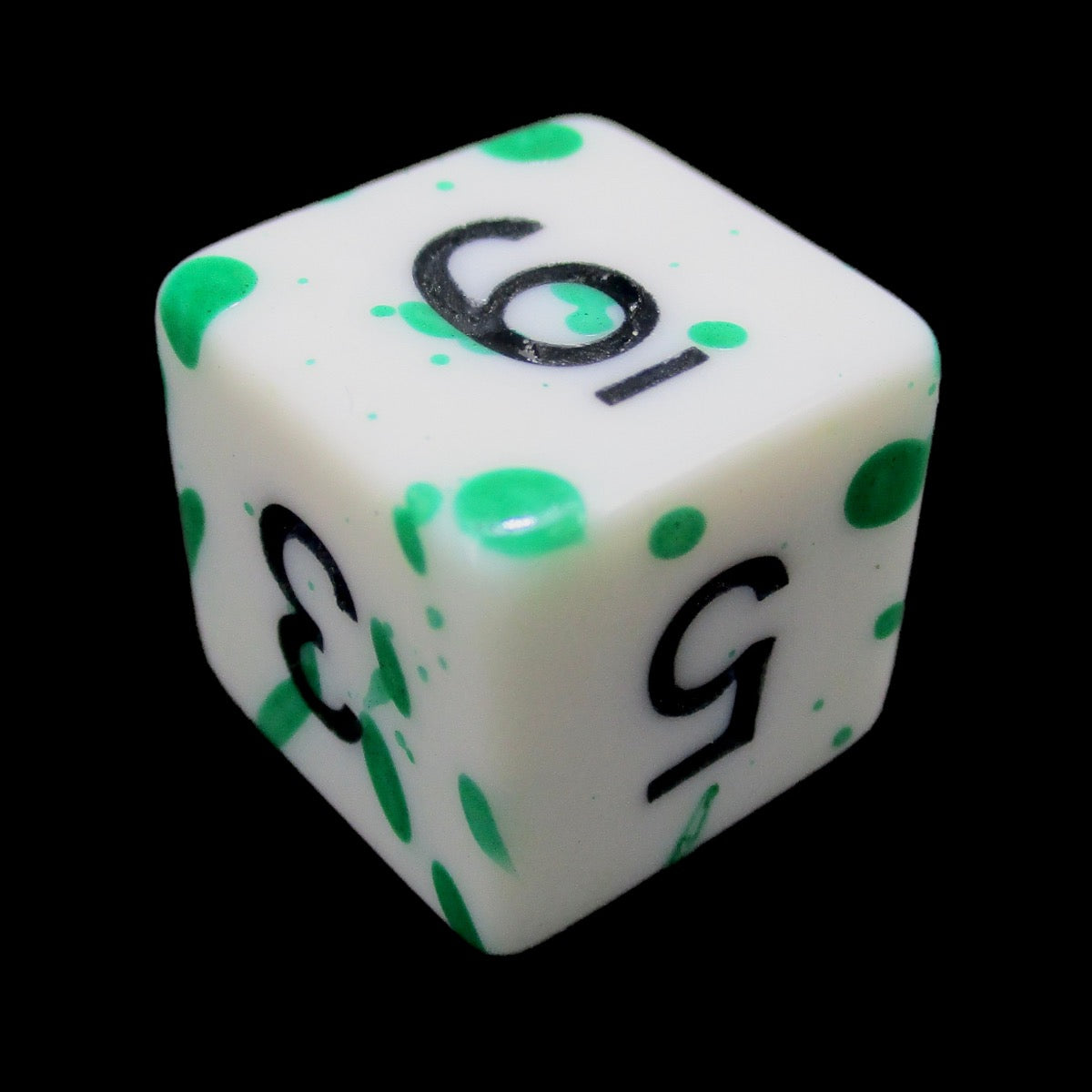 TDSO Splatter - Goblin Blood D6 Dice
