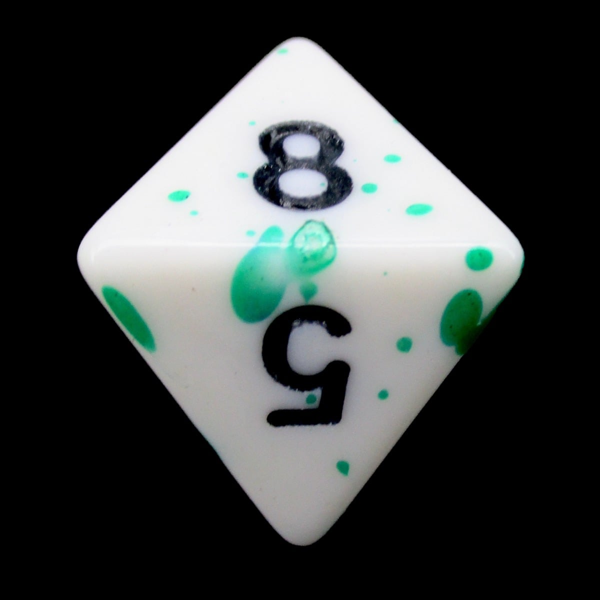 TDSO Splatter - Goblin Blood D8 Dice