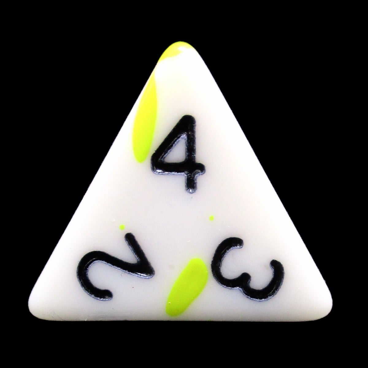 TDSO Splatter - Radioactive D4 Dice
