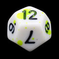 TDSO Splatter - Radioactive D12 Dice