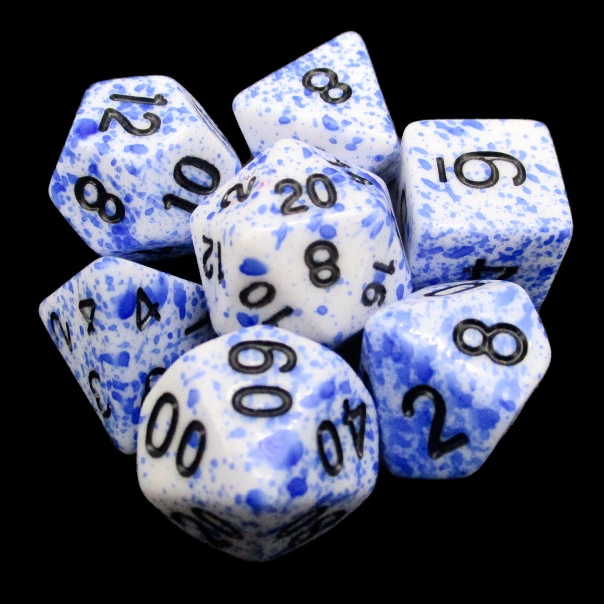 TDSO Splatter - Kraken Blood 7 Dice Polyset